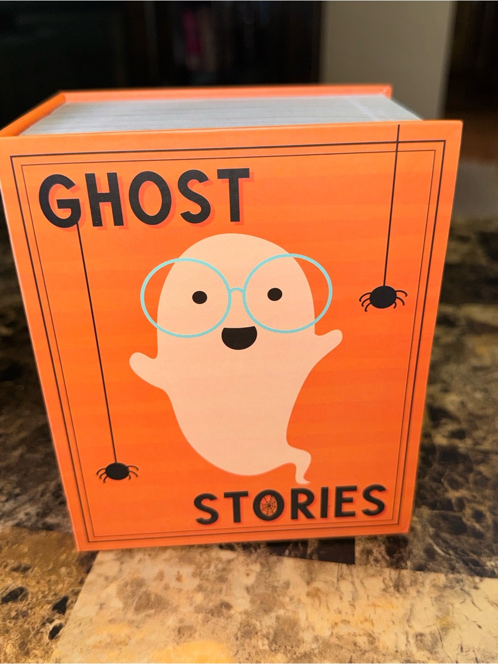 👻 Ghost Stories Decorative Book Box Halloween Storage Decor